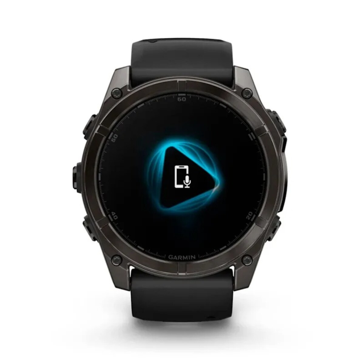 Relógio Smartwatch Fenix 8 Zafiro Amoled Titânio DLC - 51mm Cinzento carvão-4
