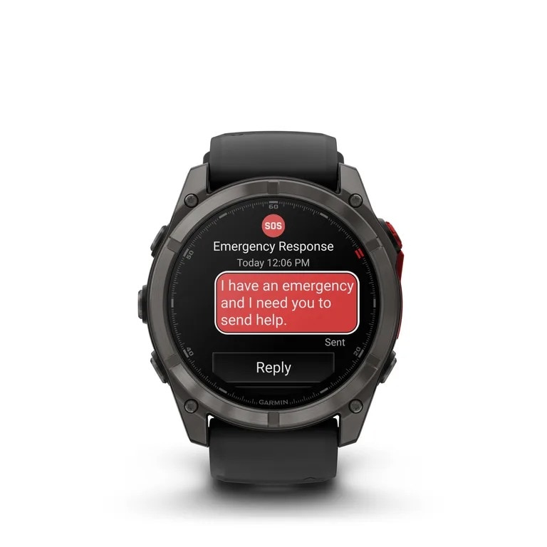 Relógio Smartwatch Fenix 8 Pro Microled LTE 51 mm Zafiro Titânio Preto-3