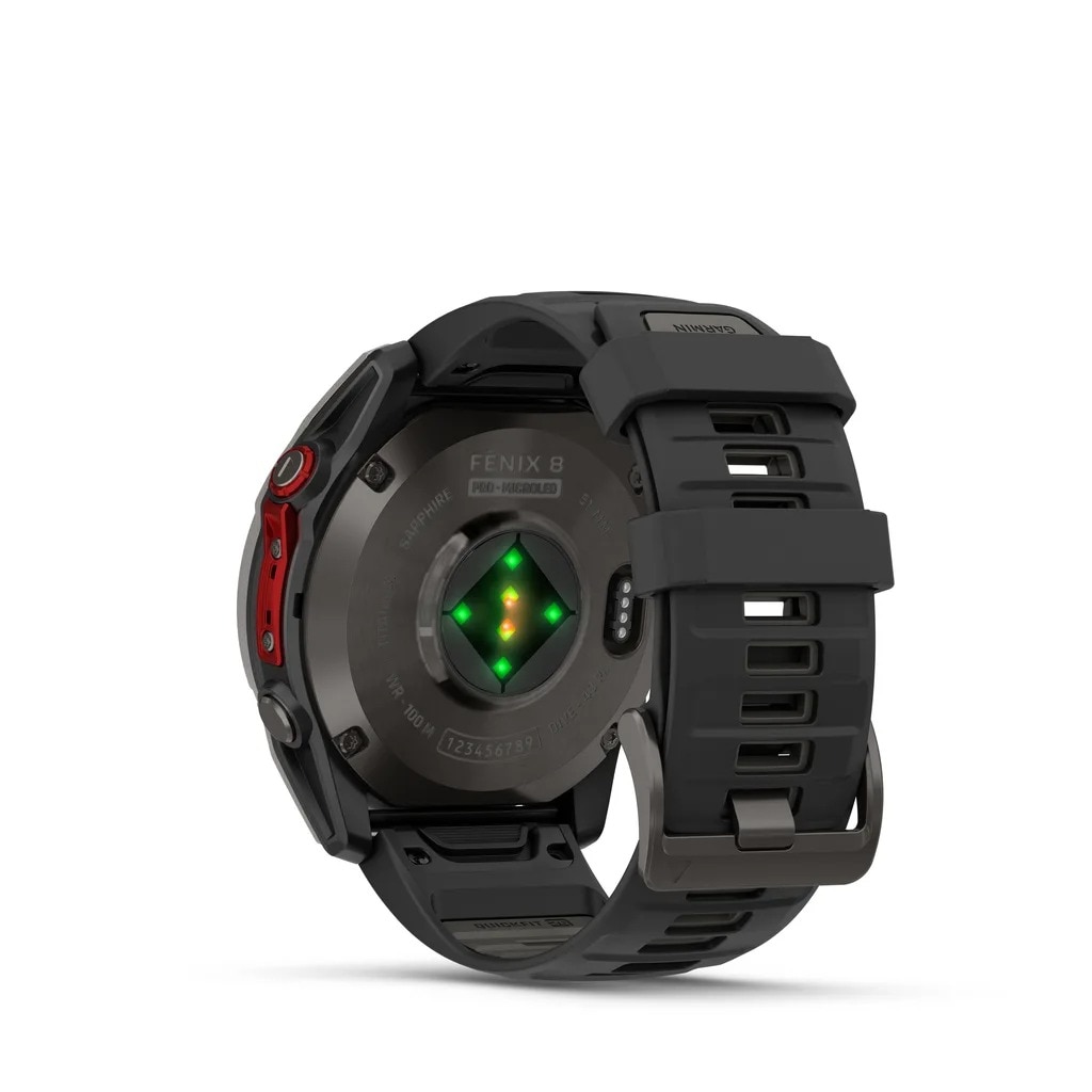 Relógio Smartwatch Fenix 8 Pro Microled LTE 51 mm Zafiro Titânio Preto-5