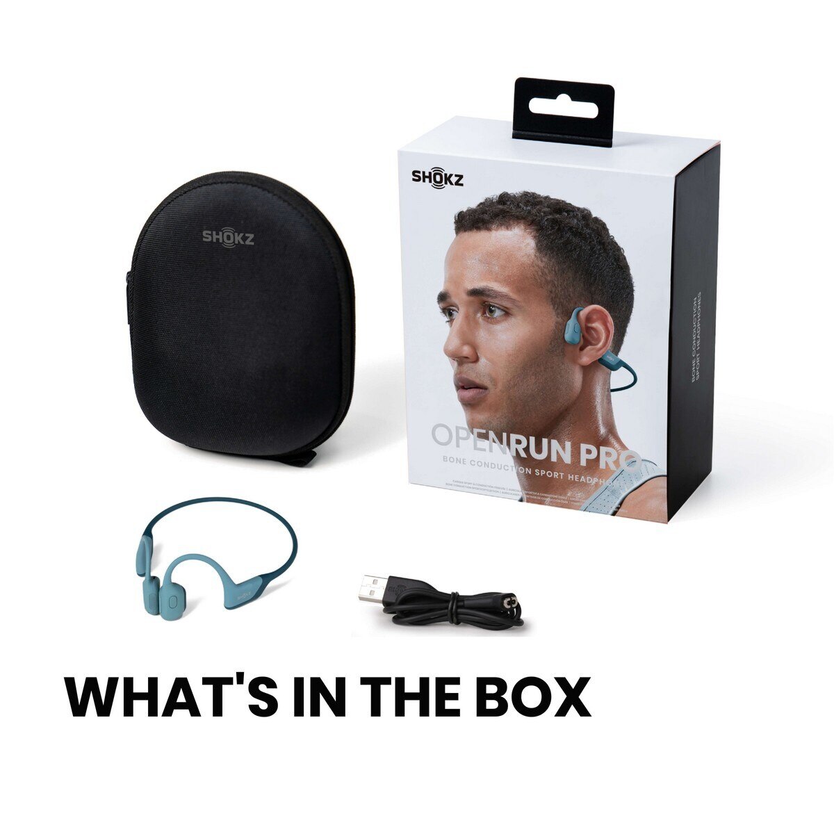 Auriculares Desportivos de Condução Óssea Sem Fios OpenRun Pro Rosa-3
