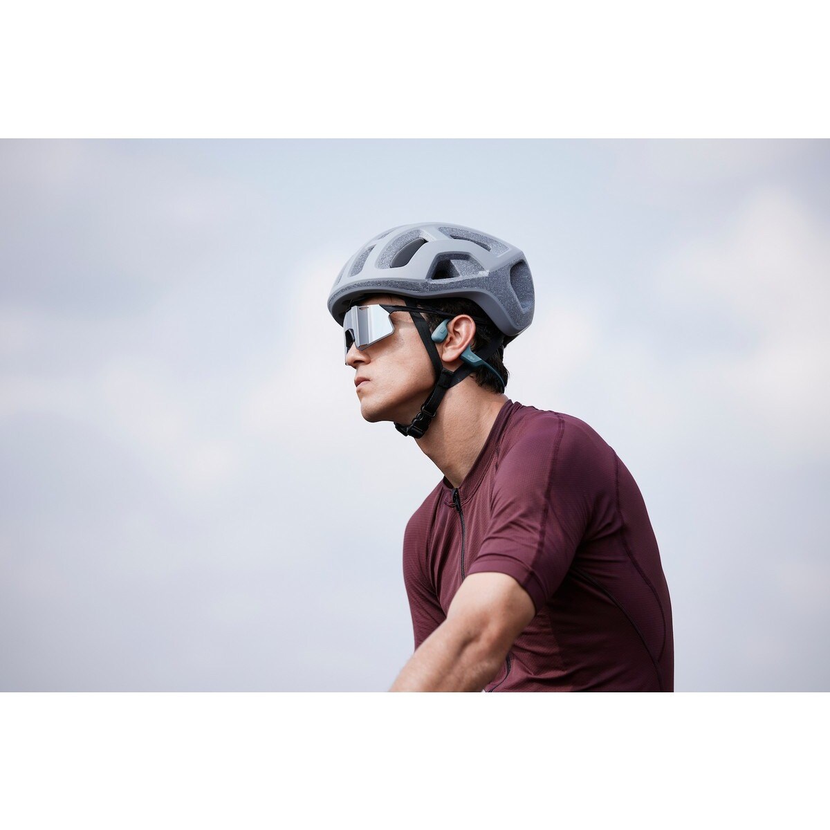 Auriculares Desportivos de Condução Óssea Sem Fios OpenRun Pro Rosa-11