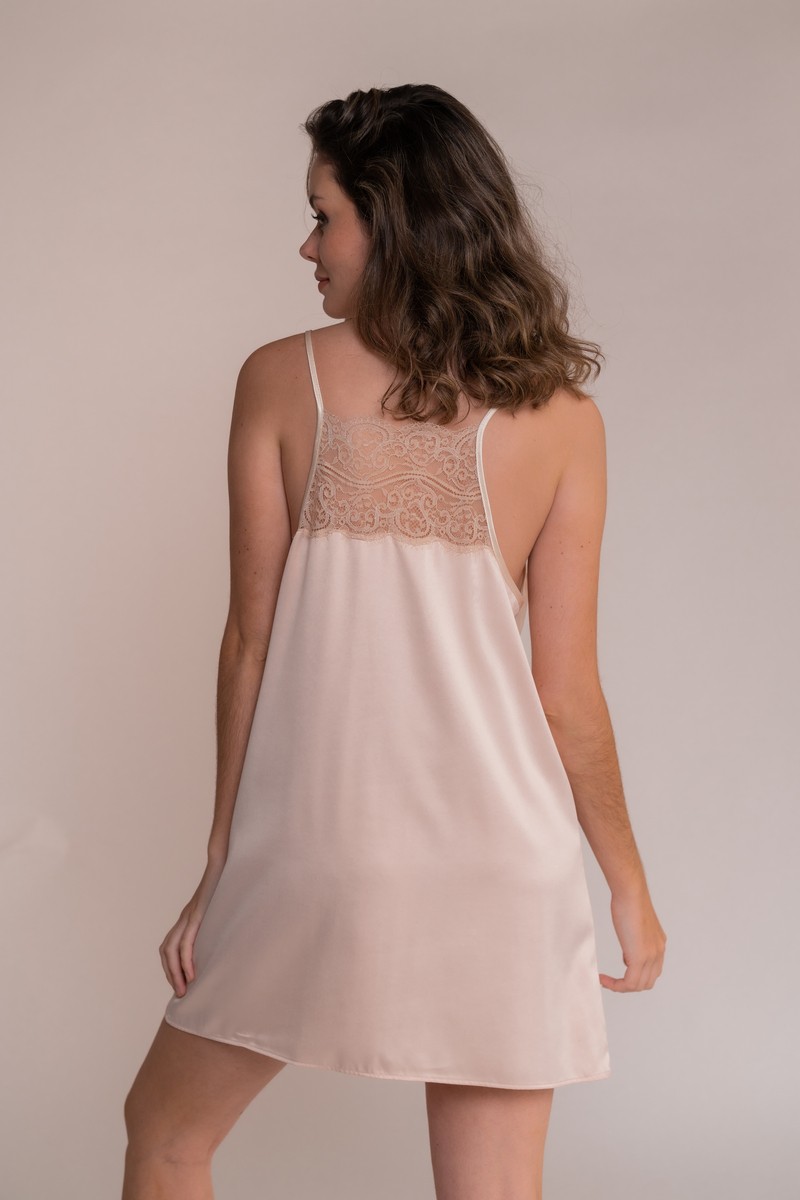 Camisa de Noite Champagne Glam 2