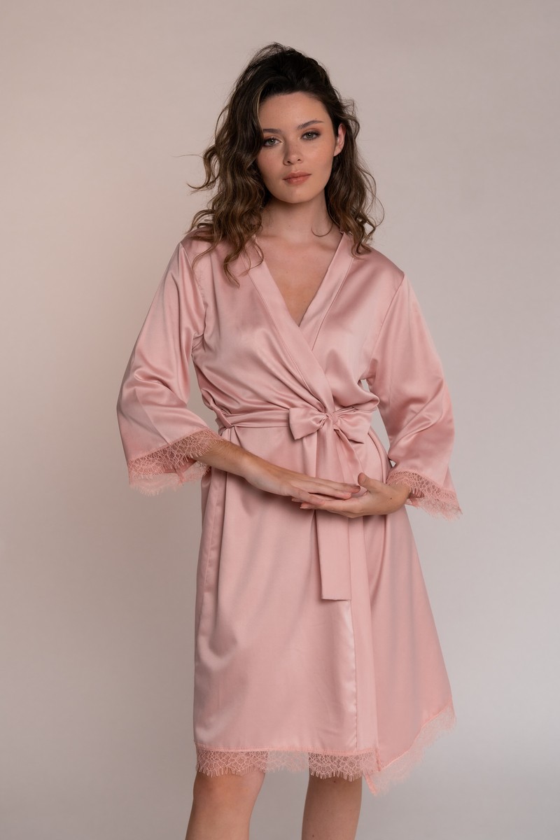 Imagem 0 de Robe Blush com Renda