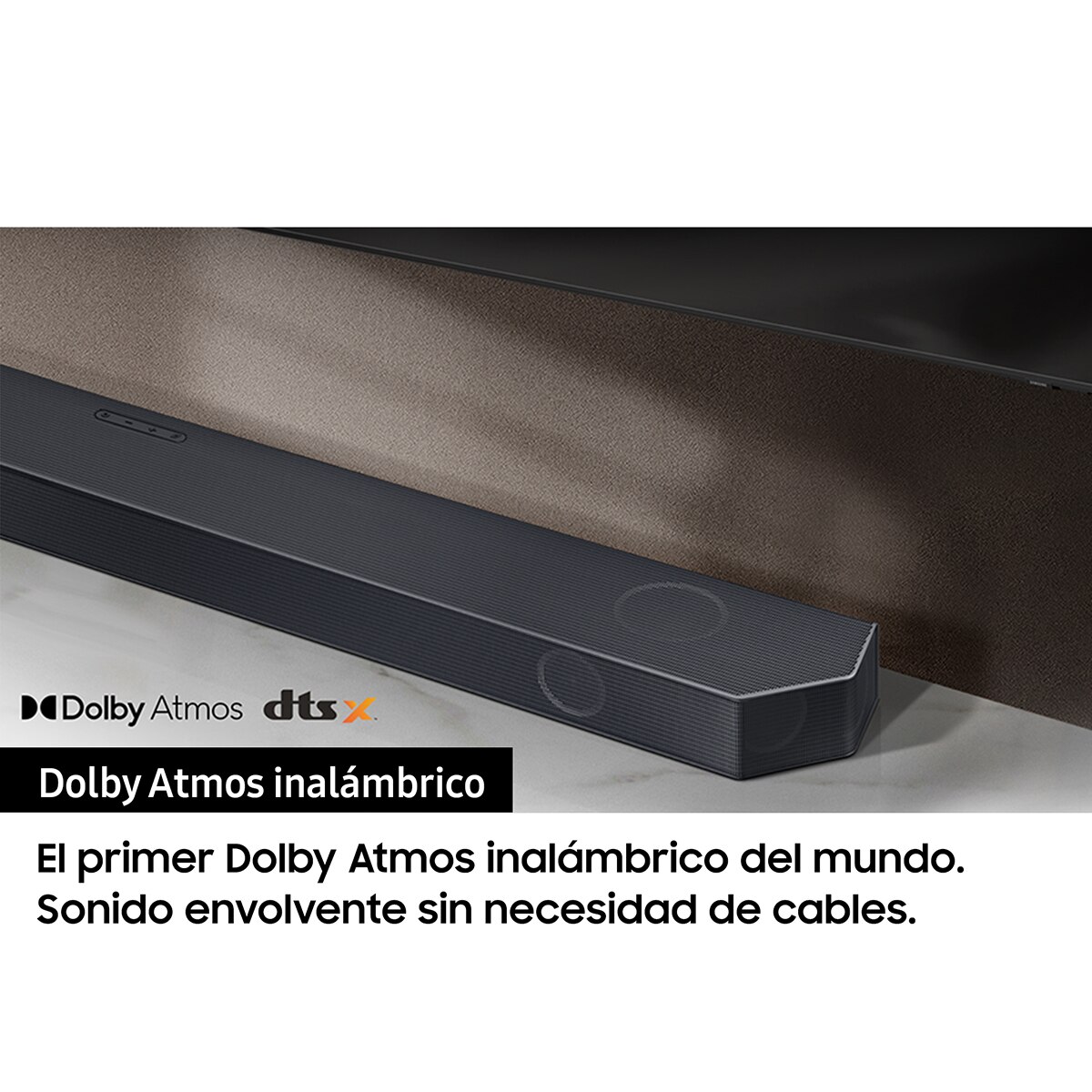 Recondicionado - Grade B - Barra de Som Samsung 2023 HW-Q990C Dolby Atmos y DTS: X, Q-Symphony, 11.1.4 ch, 656W, Subwoofer sem Fios Preto-2