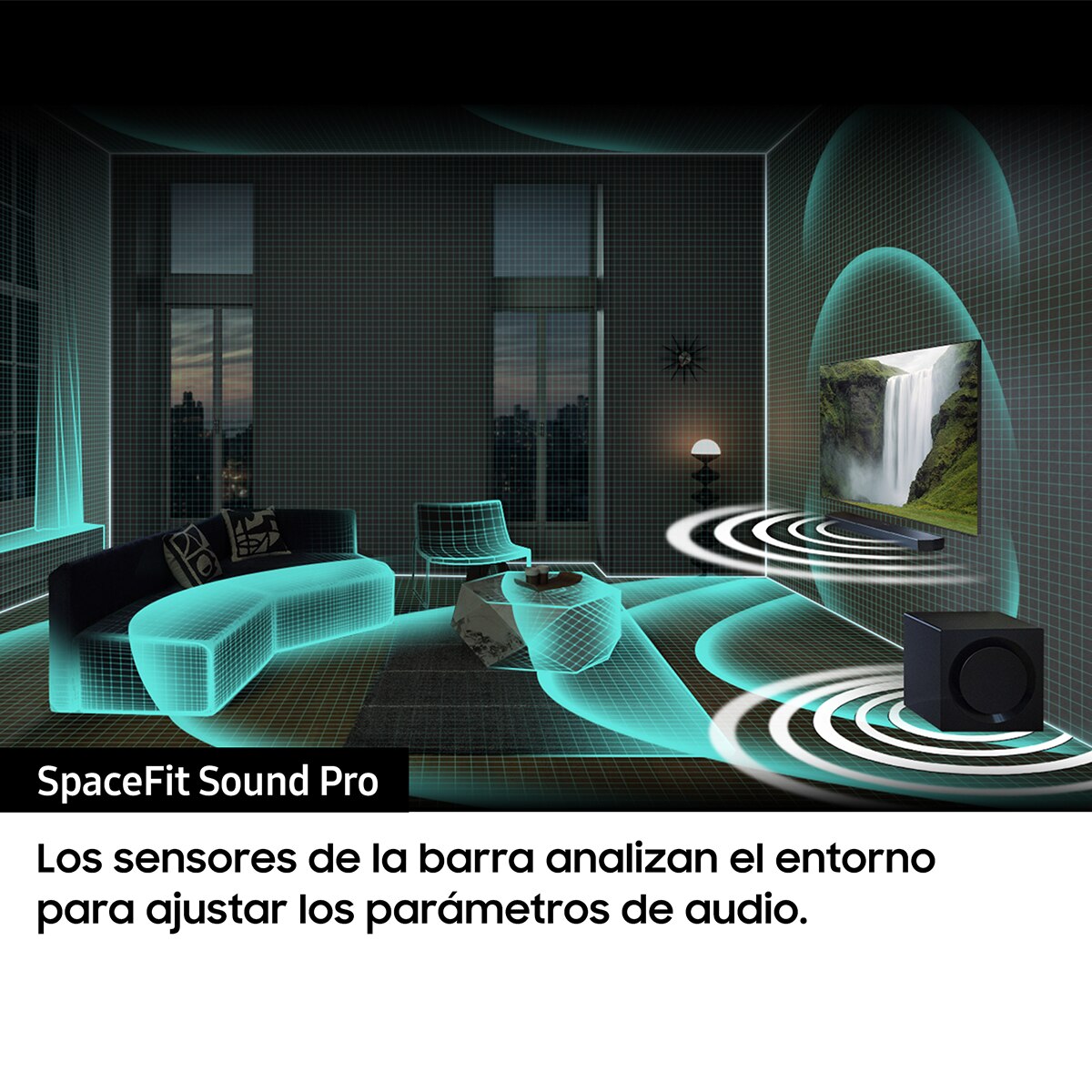 Recondicionado - Grade B - Barra de Som Samsung 2023 HW-Q990C Dolby Atmos y DTS: X, Q-Symphony, 11.1.4 ch, 656W, Subwoofer sem Fios Preto-5