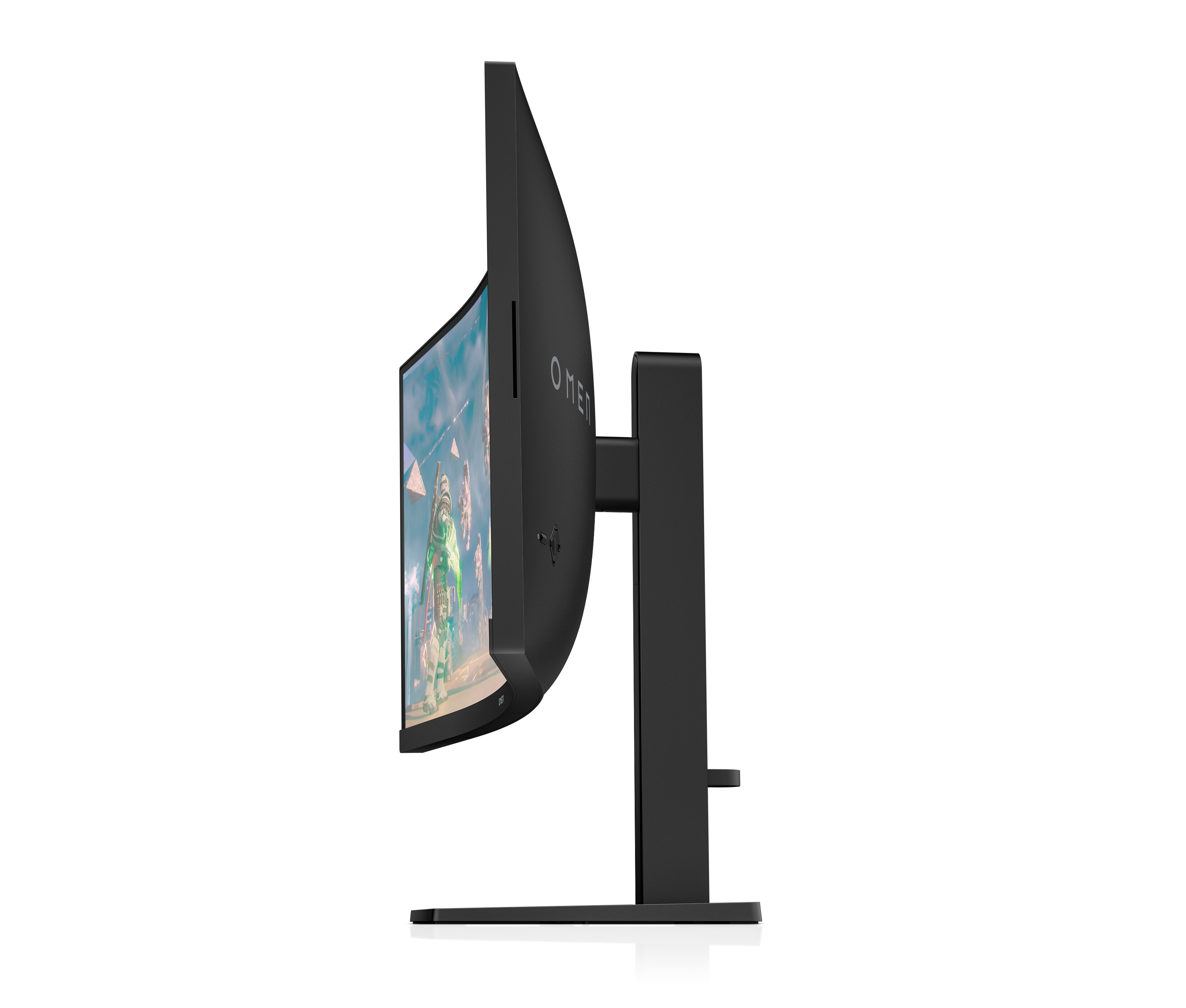 Recondicionado - Grade A - Monitor PC Gaming 34" (86,4 cm) HP OMEN 34c Curvo, 165 Hz, WQHD, áudio integrado, AMD FreeSync Premium Preto-6