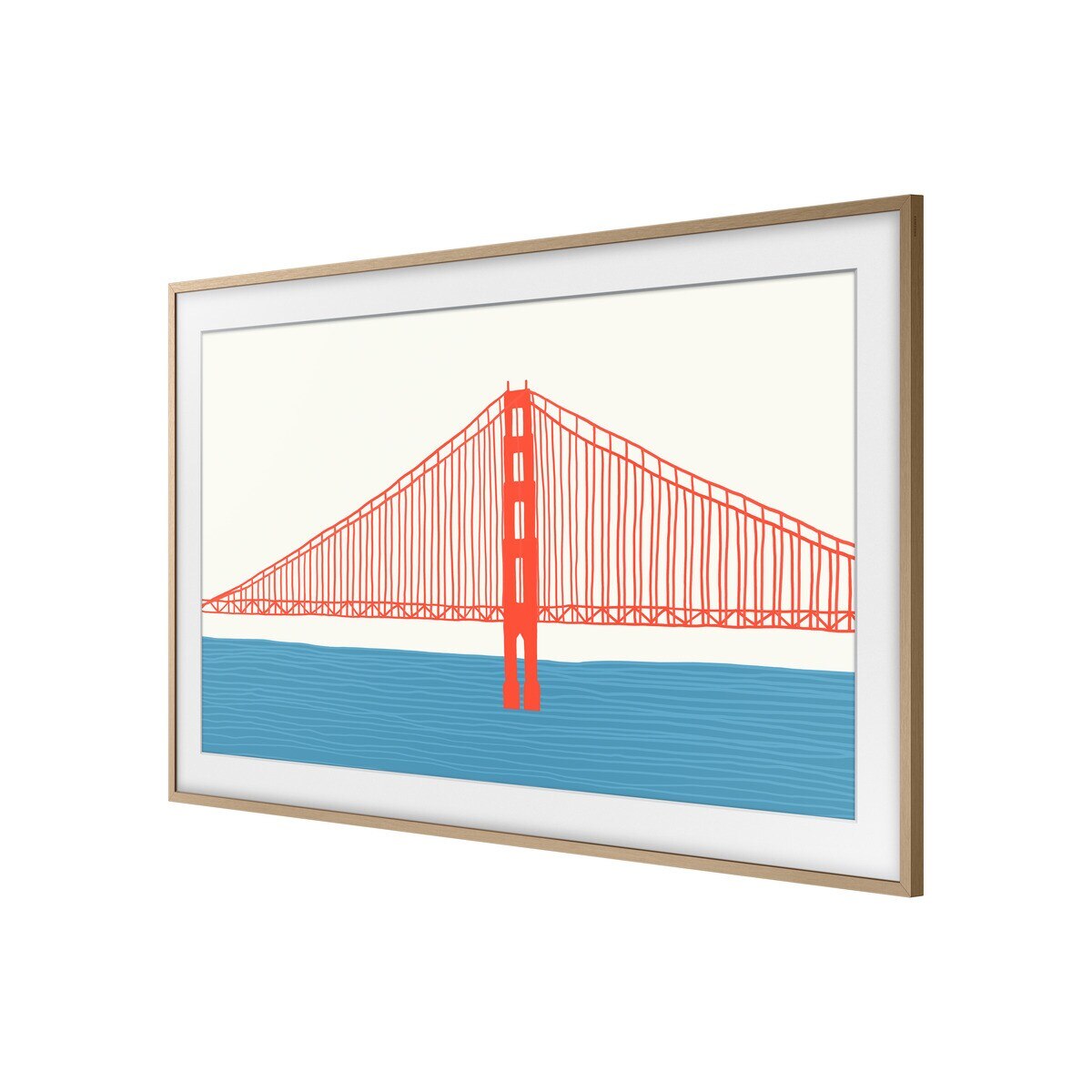 Recondicionado - Grade A - Moldura para TV Samsung The Frame 43" VG-SCFA43TKBXC - Madeira Madeira-3
