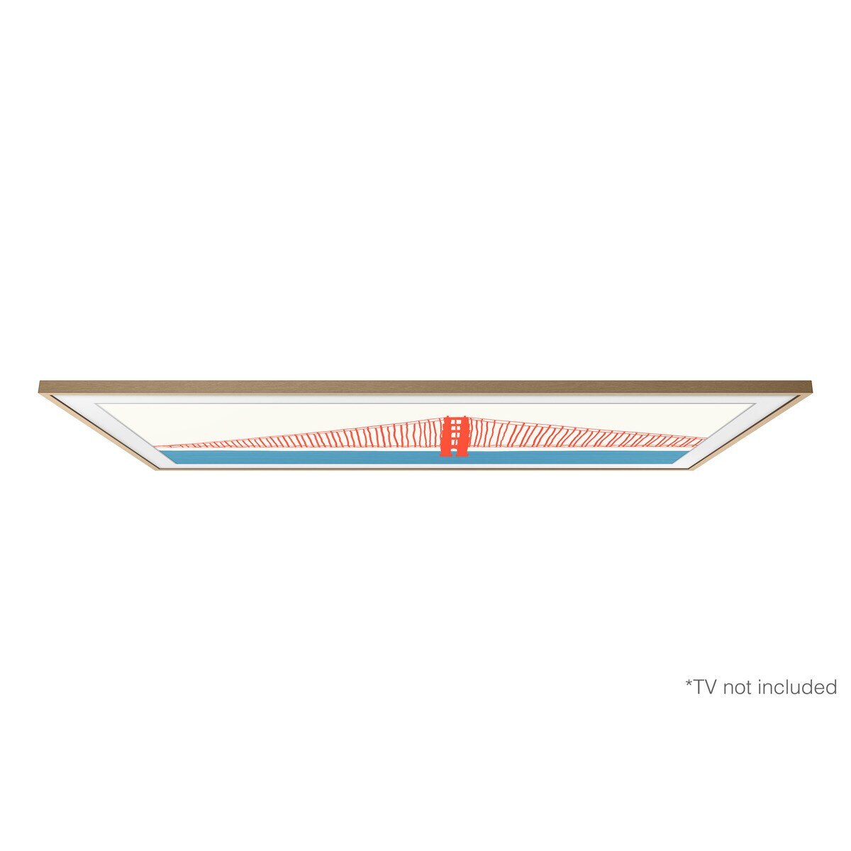 Recondicionado - Grade A - Moldura para TV Samsung The Frame 43" VG-SCFA43TKBXC - Madeira Madeira-4