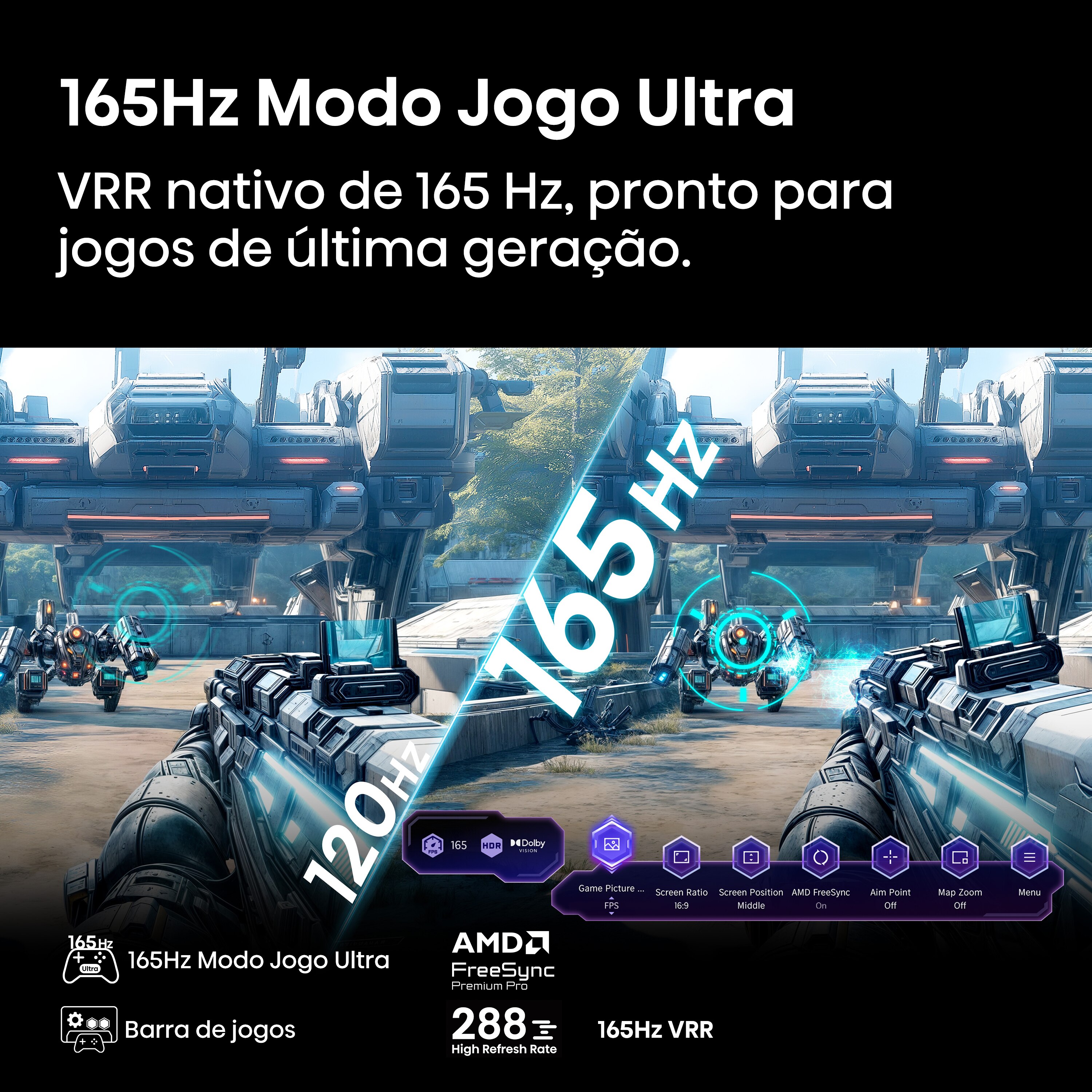 Recondicionado - Grade A - TV MiniLED 164 cm (65") Hisense 65U7Q Pro, UHD 4K, Smart TV Alumínio/Cinzento-carvão-6