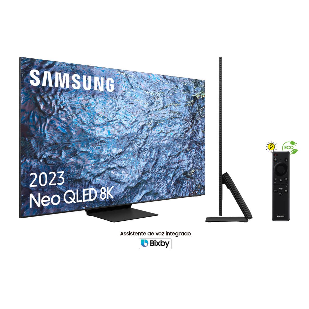 Recondicionado - Grade A - TV Samsung 8K 85" Neo QLED Smart TV QN900C 2023 Preto-3