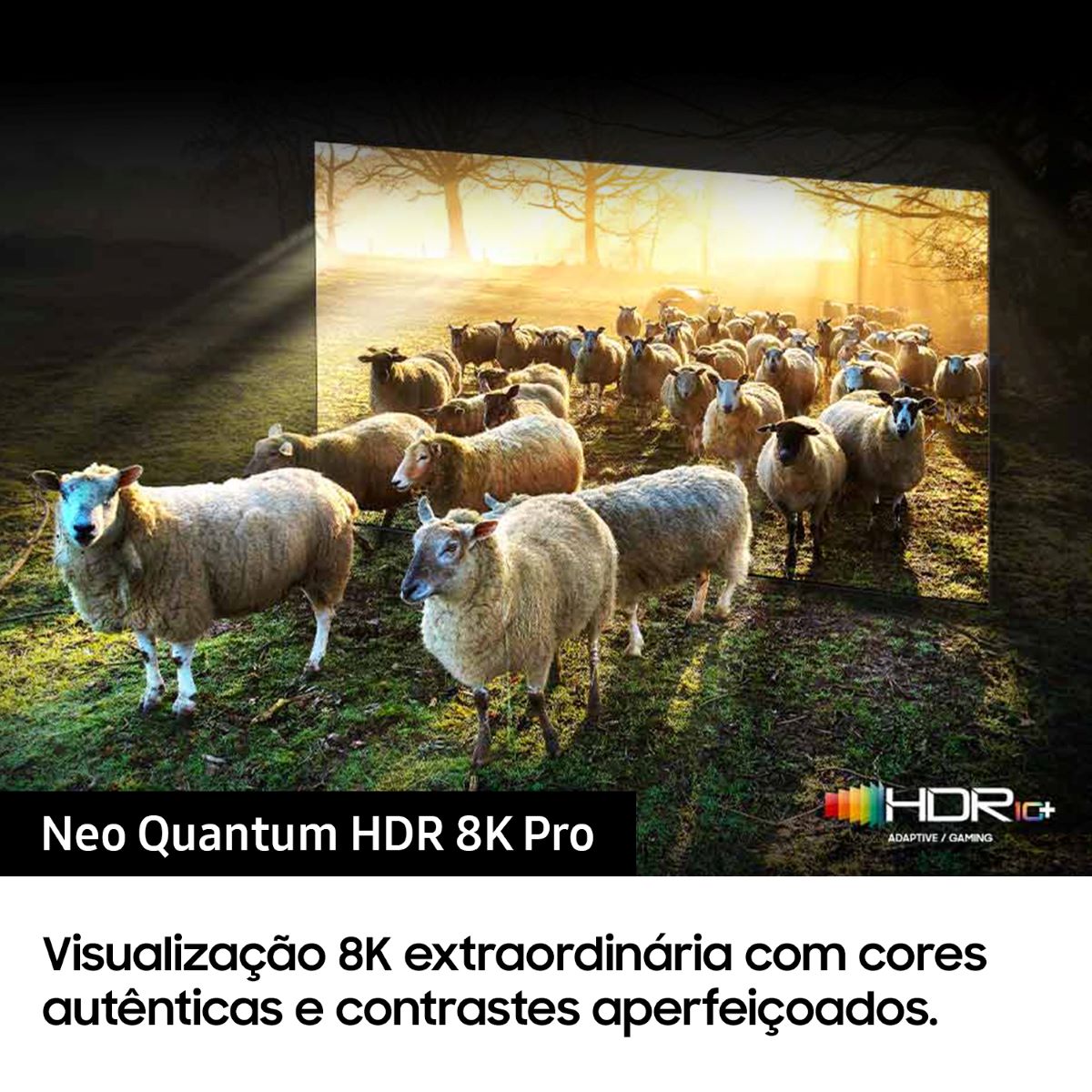 Recondicionado - Grade A - TV Samsung 8K 85" Neo QLED Smart TV QN900C 2023 Preto-8