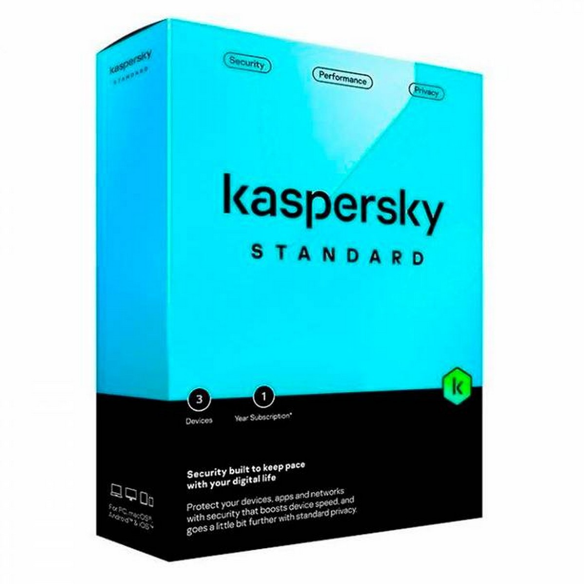 Imagem 0 de Software Antivírus Kaspersky Standard PT - 3 Dispositivos, 1 Ano