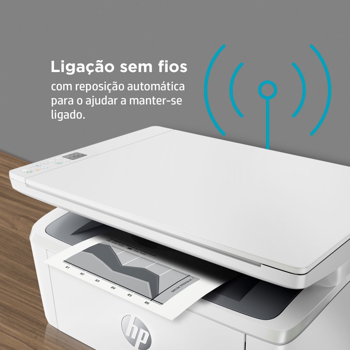 Impressora Laser multifunções HP LaserJet M140w, Wi-Fi Branco-7