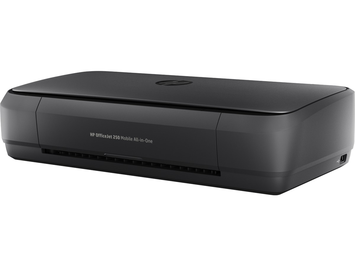 Impressora Multifunções HP Officejet 250 Mobile AiO , Ecrã Gráfico a cores, USB, wifi, CZ992A Preto-4