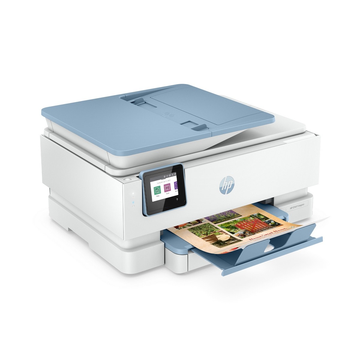 Impressora Multifunções HP ENVY Inspire 7921e, Ecrã Tátil, Wireless, Instant Ink 2H2P6B Azul / Branco-7