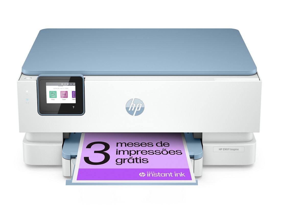 Imagem 0 de Impressora Multifunções HP Envy Inspire 7221e, Ecrã tátil, USB, Wi-Fi, Instant Ink, 2H2N1B
