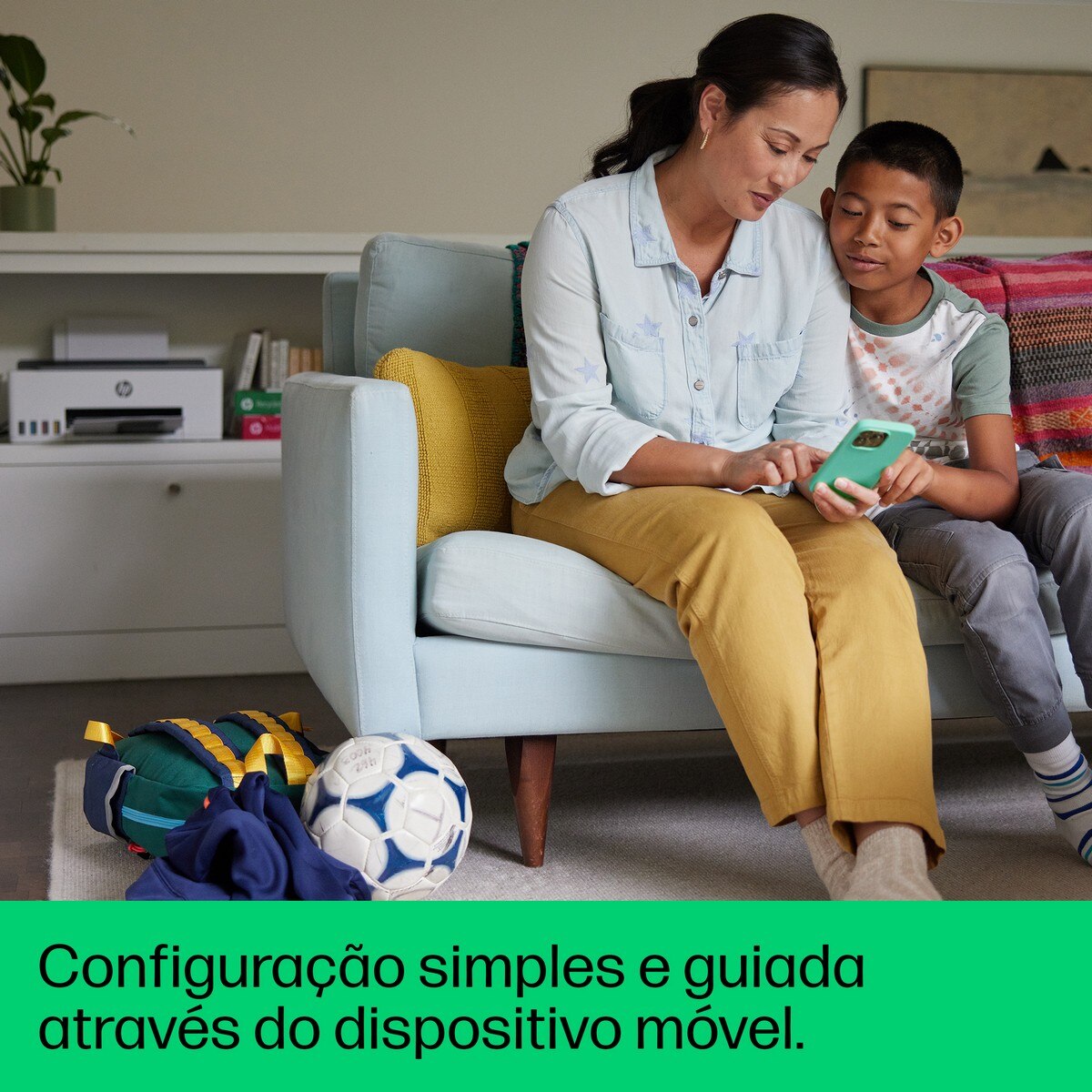 Impressora HP Smart Tank 5105 Reservatório de Tinta de Elevada Capacidade, Multifunções, Jato de Tinta e Wi-Fi 5