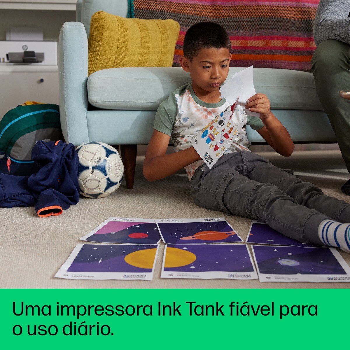 Impressora HP Smart Tank 5105 Reservatório de Tinta de Elevada Capacidade, Multifunções, Jato de Tinta e Wi-Fi 6