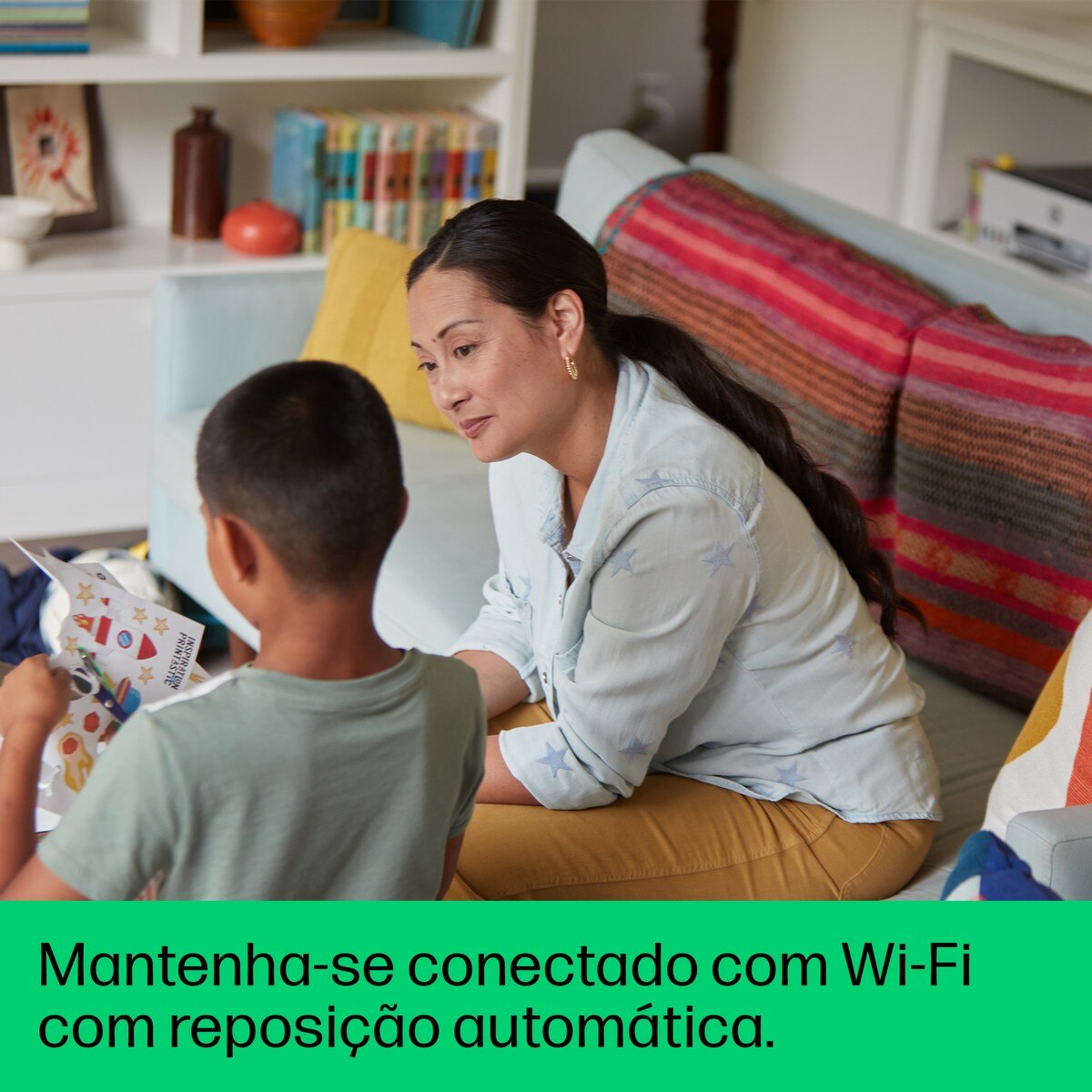 Impressora HP Smart Tank 5105 Reservatório de Tinta de Elevada Capacidade, Multifunções, Jato de Tinta e Wi-Fi 7