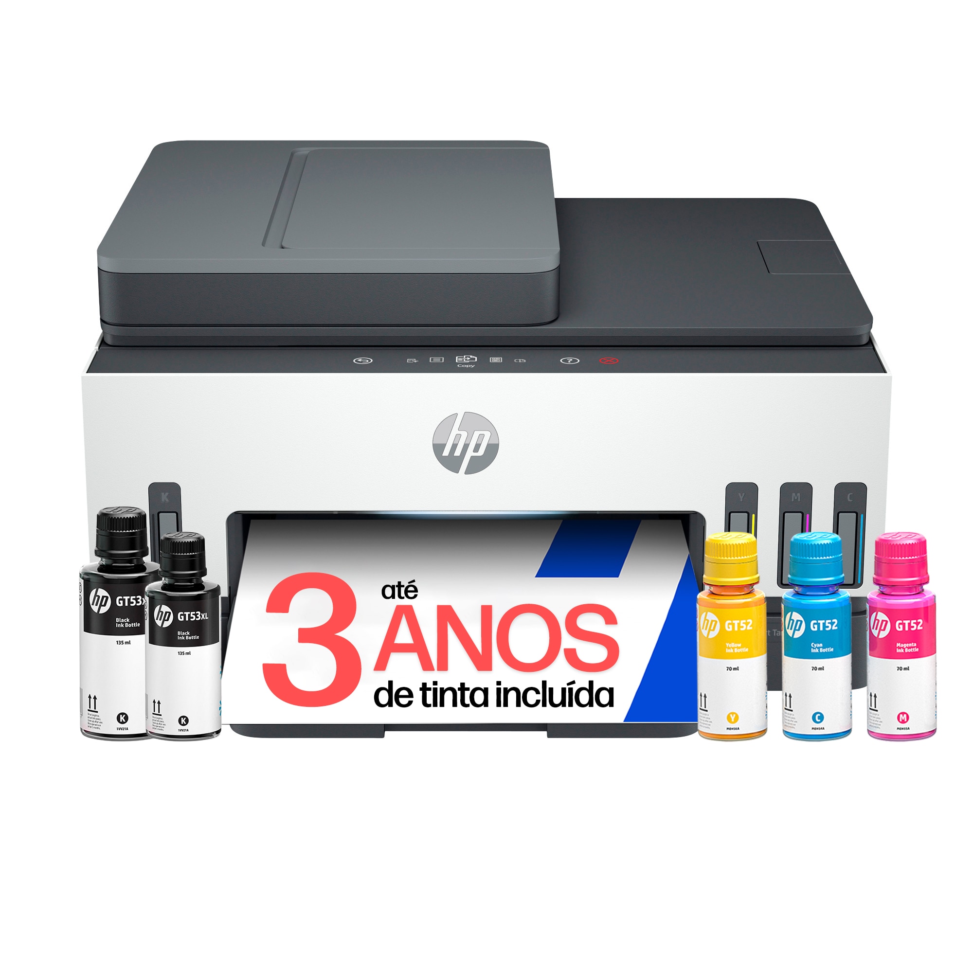 Imagem 0 de Impressora HP Smart Tank 7605 28C02A Multifunções, Jato de Tinta e Wi-Fi