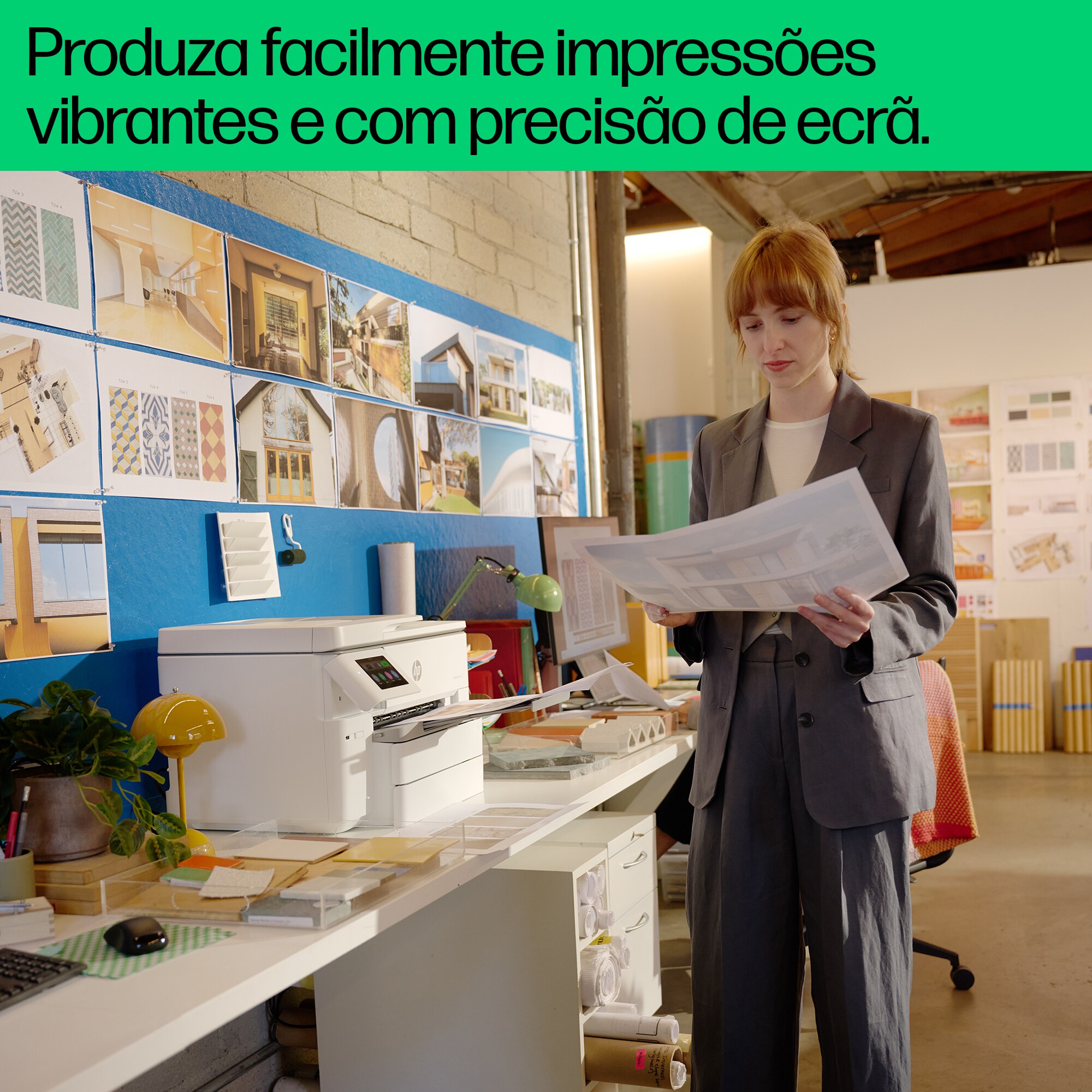 Impressora HP OfficeJet Pro 9730e Multifunções A3, Fax Digital, Wi-Fi Branco-4