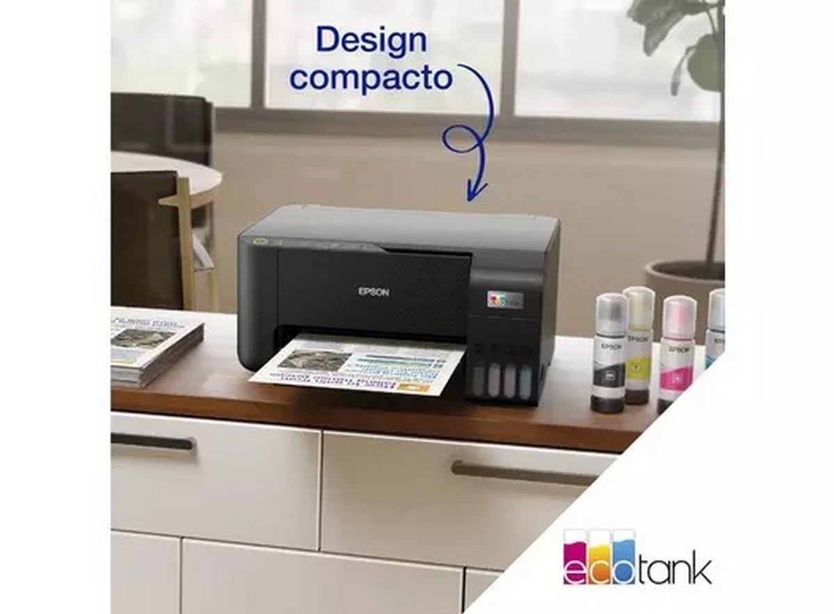 Impressora Multifunções Ecotank ET-2860 - Preto 3