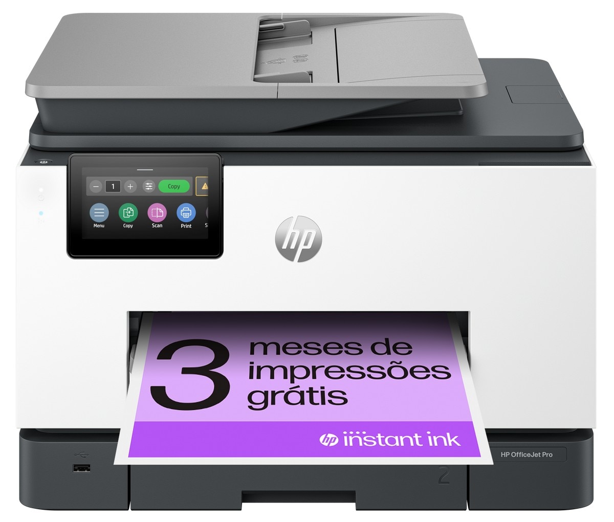 Imagem 0 de Impressora Multifuncional HP OfficeJet Pro 9132e, Fax, Wi-Fi