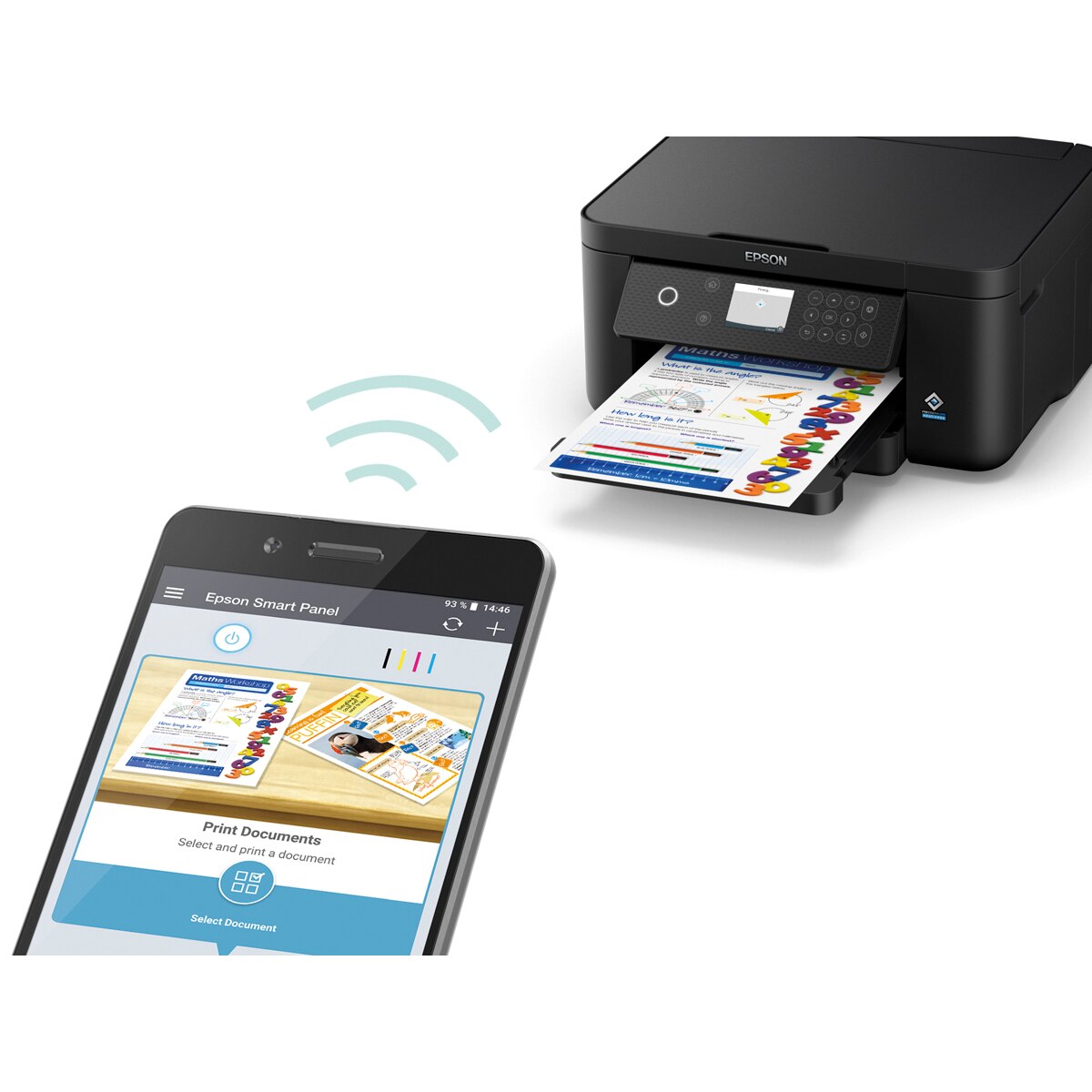 Impressora Multifunções Epson Expression XP?5200, Wi?Fi a Jato de Tinta Preto-4