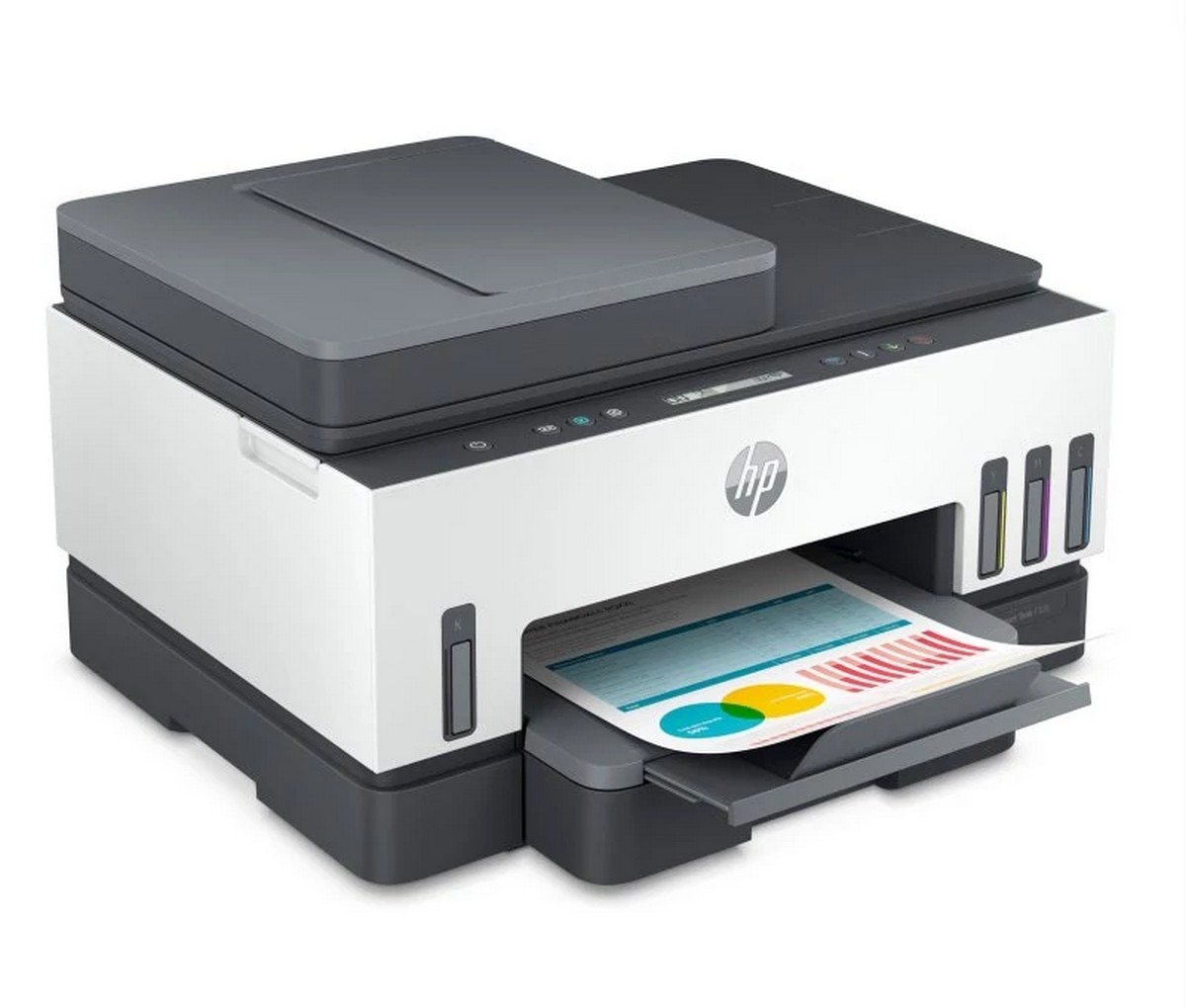 Impressora Multifunções HP Smart Tank 7305 AIO - Wi-Fi 4
