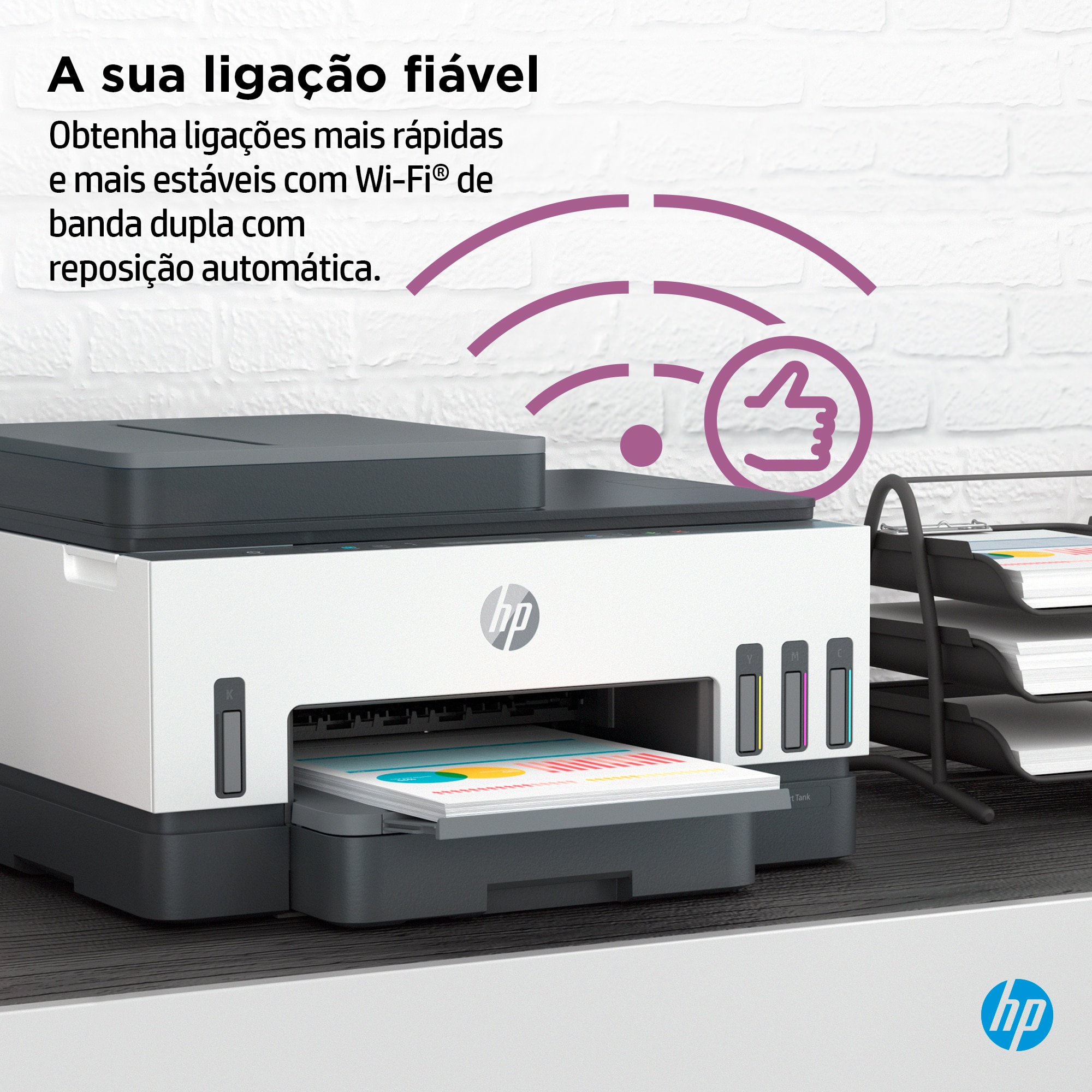Impressora Multifunções HP Smart Tank 7305 AIO - Wi-Fi 12