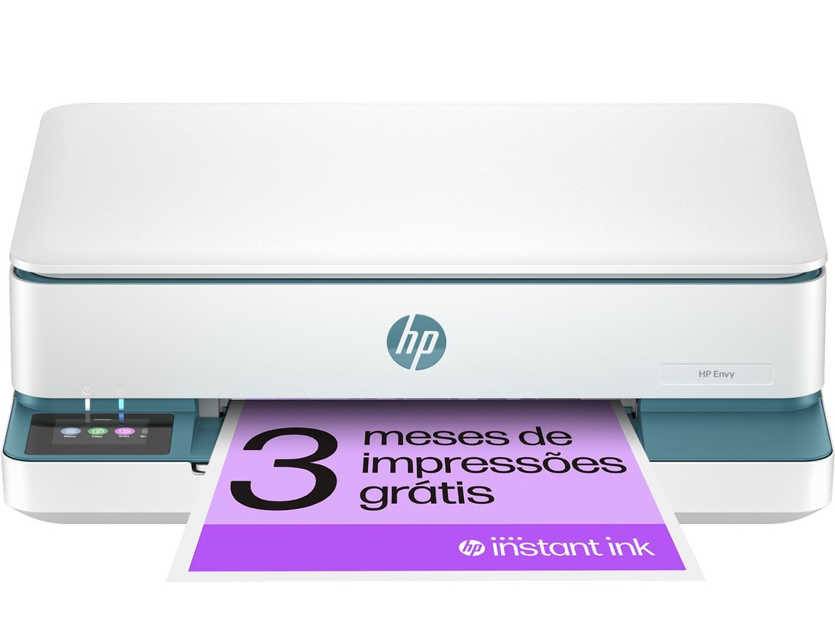 Imagem 0 de Impressora Multifunções HP Envy 6122e All-In-One, Instant Ink