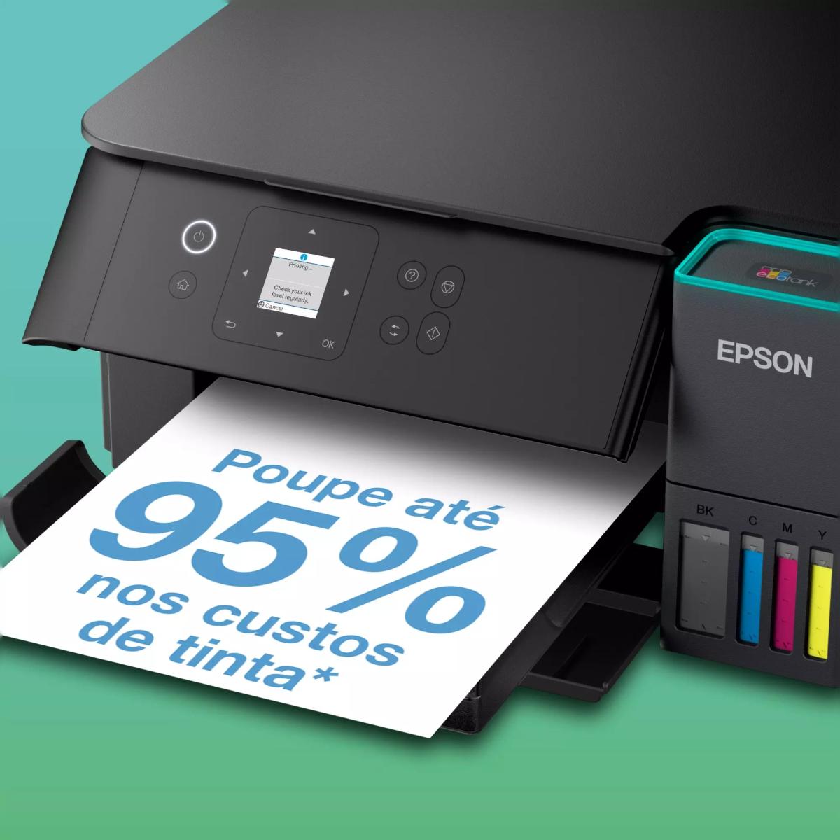 Impressora Multifunções EcoTank ET-2950 A4 com Reservatório Tinta, Ligação Wi-Fi e AirPrint, com Digitalização, Cópia, Impressão Frente e Verso Preto-7
