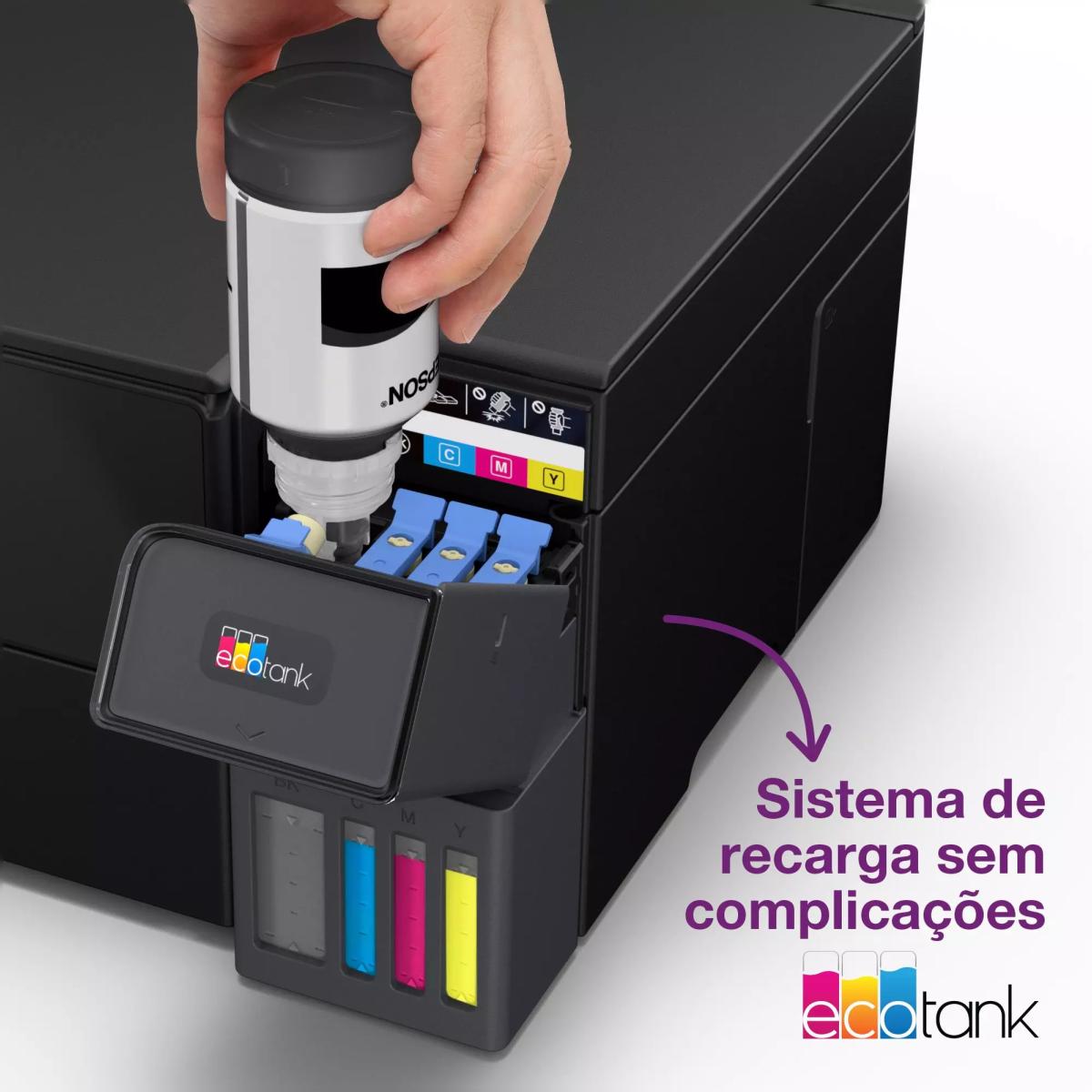 Impressora Multifunções EcoTank ET-2950 A4 com Reservatório Tinta, Ligação Wi-Fi e AirPrint, com Digitalização, Cópia, Impressão Frente e Verso Preto-9