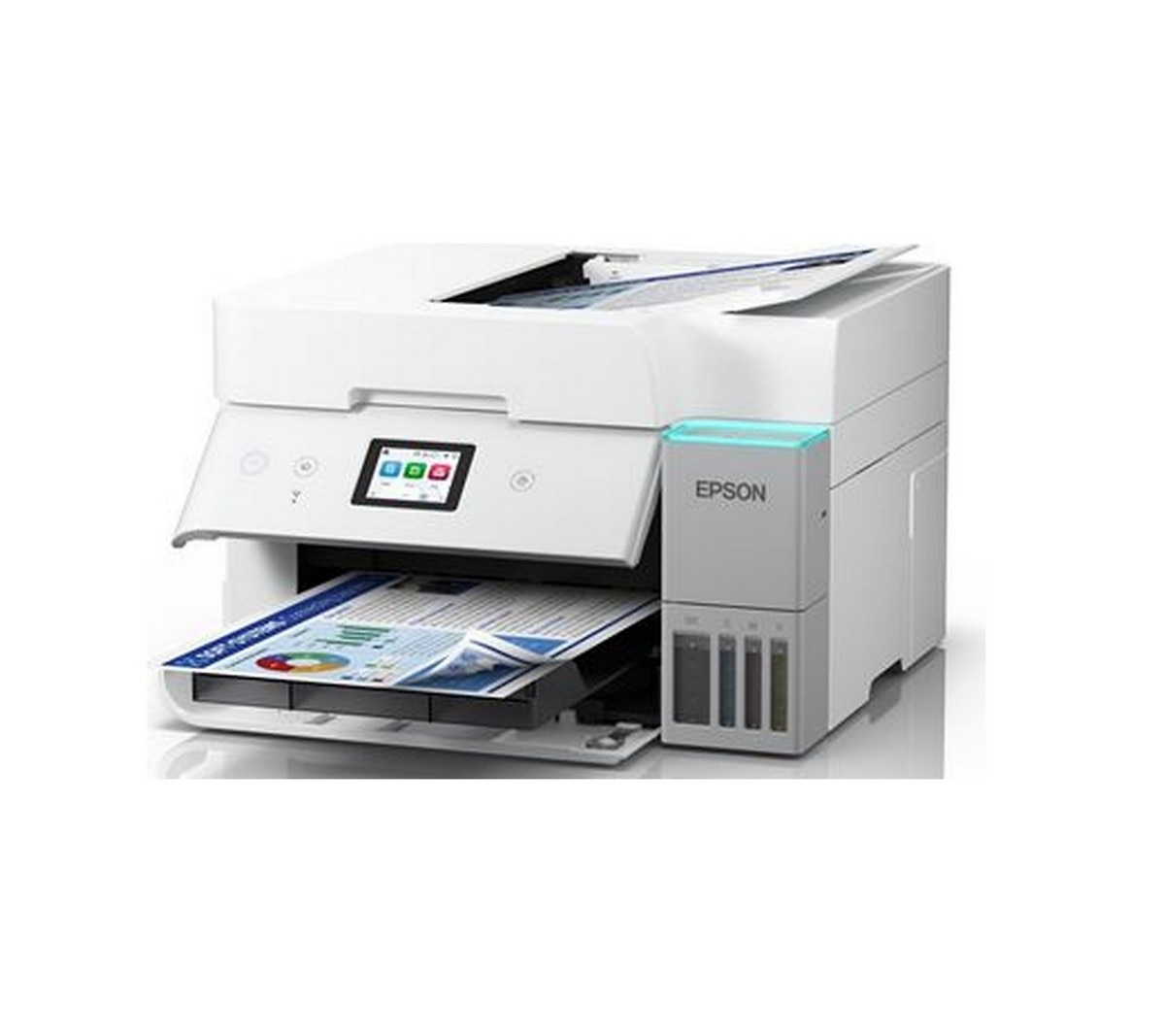Impressora Multifunções Epson EcoTank ET-4956, Wi-Fi, ADF e Fax Branco-2