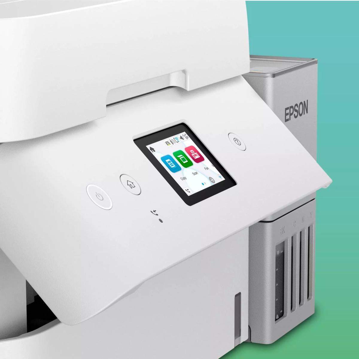 Impressora Multifunções Epson EcoTank ET-4956, Wi-Fi, ADF e Fax Branco-5