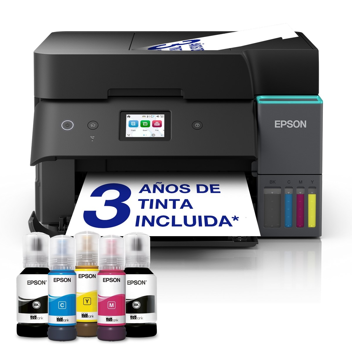 Impressora Multifunções Epson EcoTank ET-4950 A4 com Reservatório Tinta, Ligação Wi-Fi, ADF, Impressão Duplex, Digitalização, Cópia, Fax Preto-1