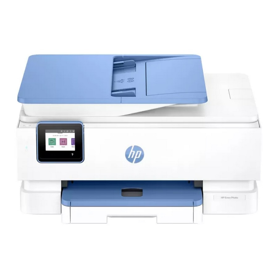 Imagem 0 de Impressora Multifunções HP Jacto Tinta Envy Photo 7931 All-in-One - Branco e Azul
