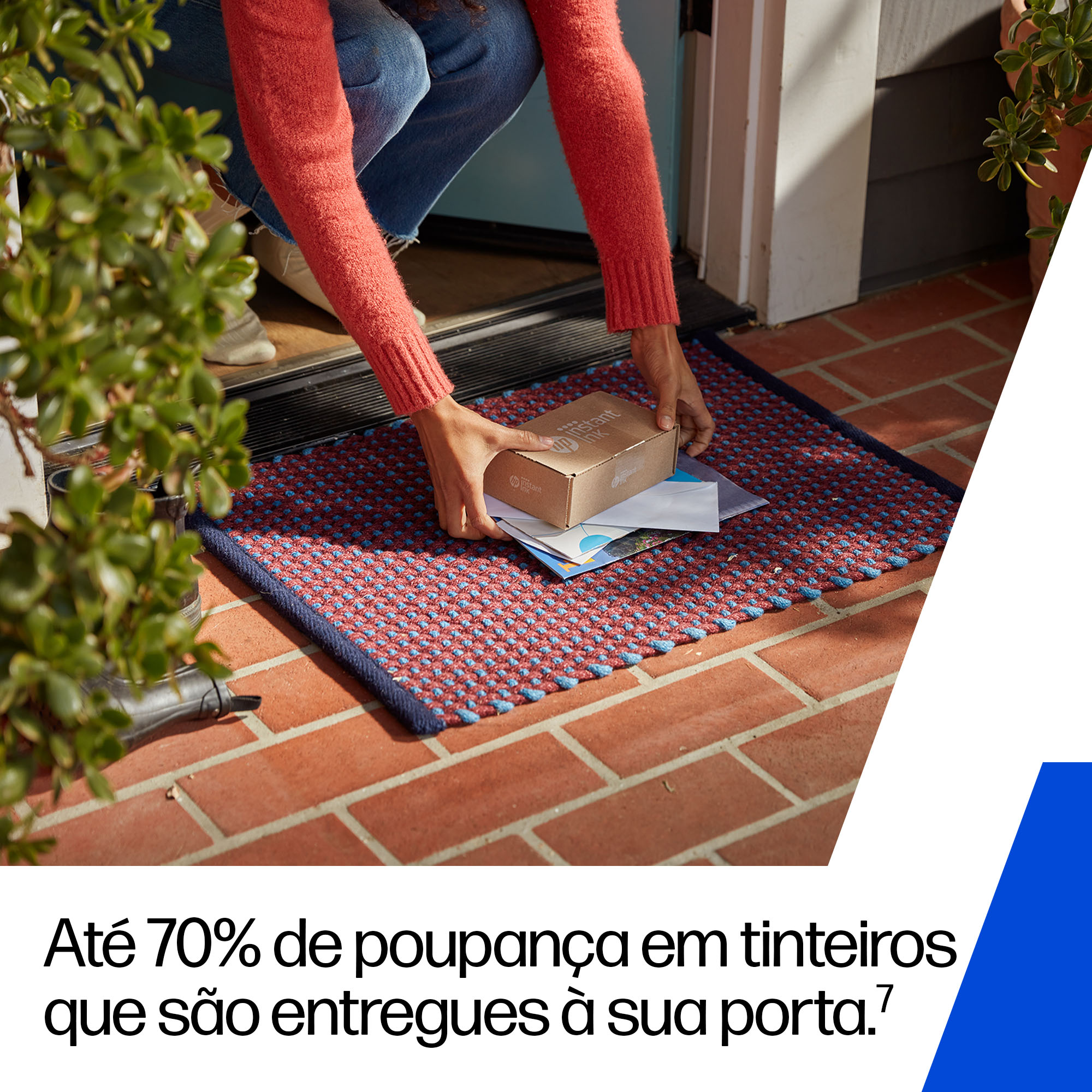 Impressora Multifunções HP Jacto Tinta Envy Photo 7931 All-in-One - Branco e Azul Branco / Azul-10