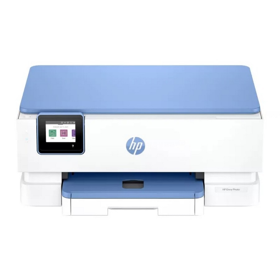 Imagem 0 de Impressora Multifunções HP Jacto Tinta Envy Photo 7231 All-in-One - Branco e Azul