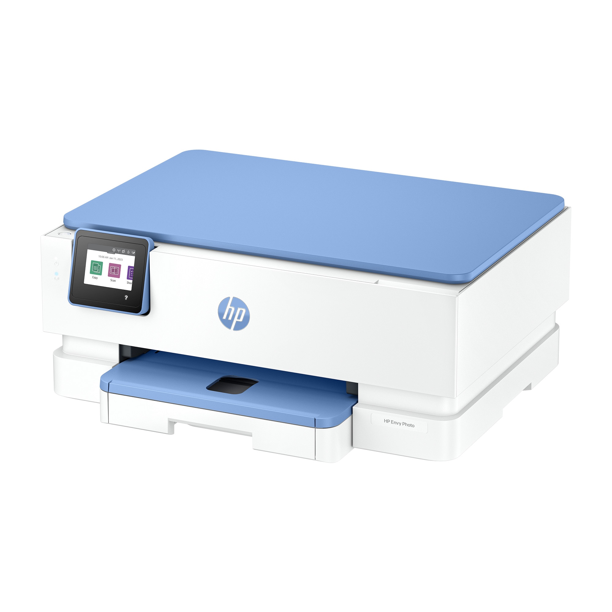 Impressora Multifunções HP Jacto Tinta Envy Photo 7231 All-in-One - Branco e Azul Branco / Azul-4