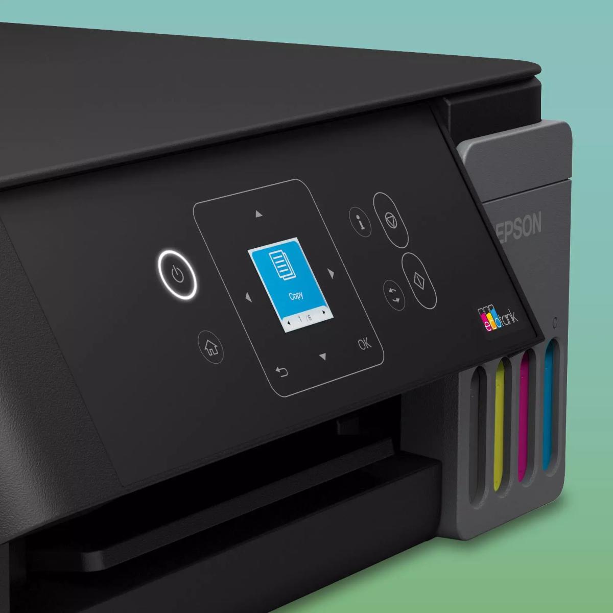 Impressora Jato de Tinta Epson EcoTank ET-2920 Multifunções - Impressão, Cópia, Digitalização - Duplex Manual, Wireless Preto-4