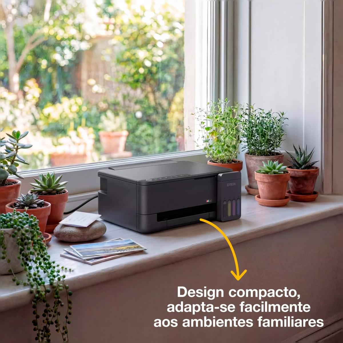 Impressora Jato de Tinta Epson EcoTank ET-2910 Multifunções - Impressão, Cópia, Digitalização - Duplex Manual, Wireless Preto-8
