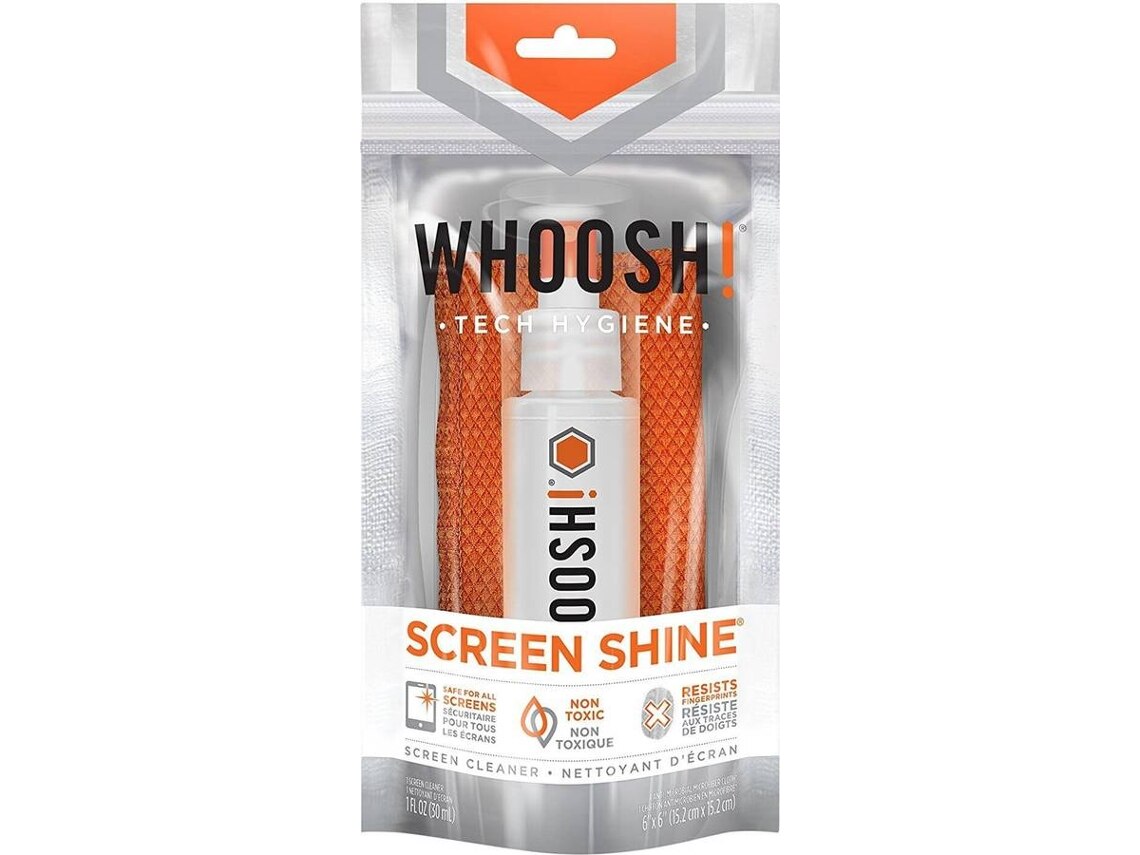 Spray Limpeza de Ecrãs Whoosh! Go - 30ml 2