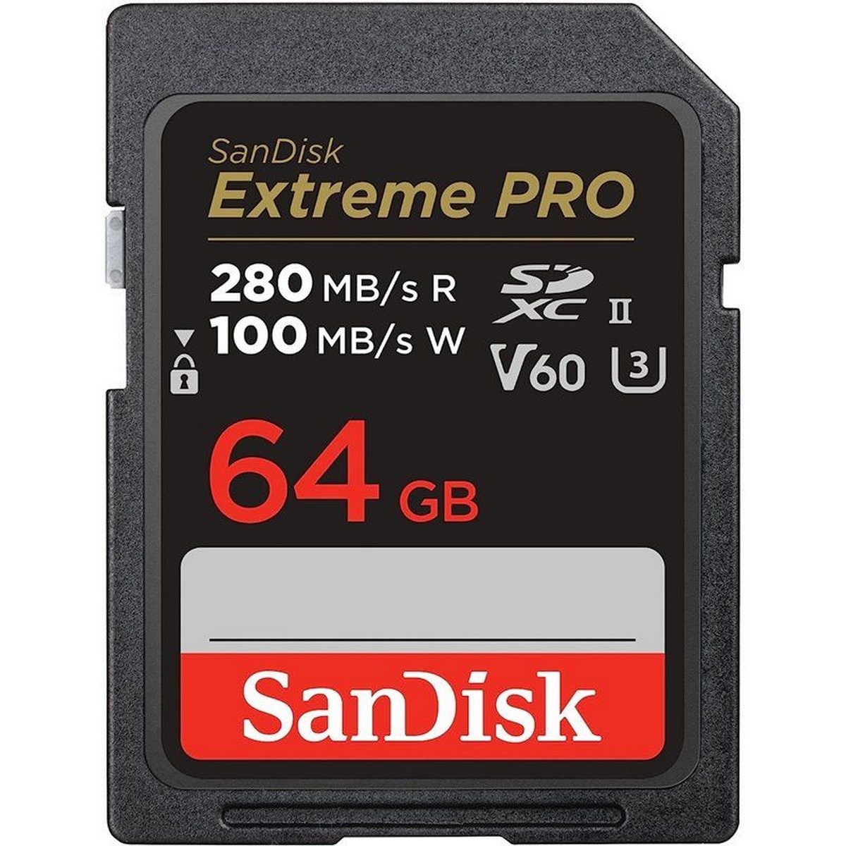 Imagem 0 de Cartão de Memória SD SanDisk Extreme Pro 64 GB, 280 MB/S V60 UHS-II