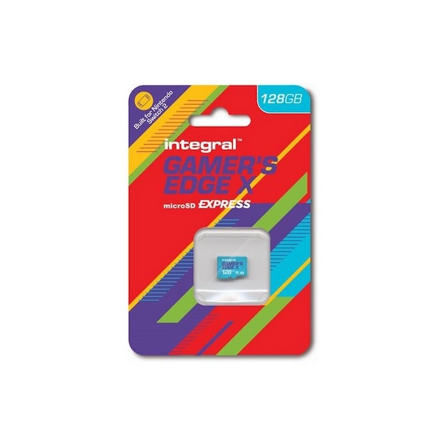 Imagem 0 de Cartão de Memória Integral Gamer's Edge MicroSD Express Nintendo Switch 128GB