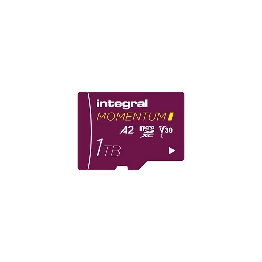Imagem 0 de Cartão  Memória MicroSDXC Integral Momentum I V30 U3 A2 1TB