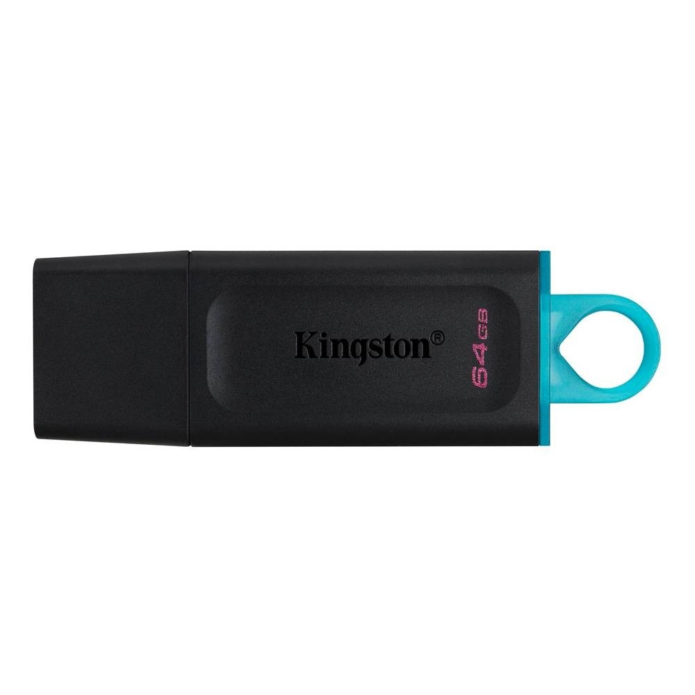 Imagem 0 de Pen Drive Kingston DataTraveler Exodia 64GB USB 3.2 - Preto