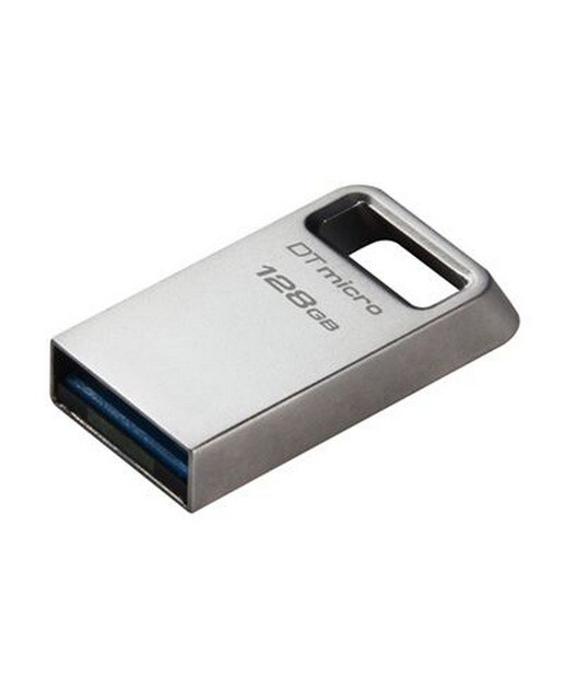 Imagem 0 de Pen USB Kingston DataTraveler Micro 128 GB - Prateado