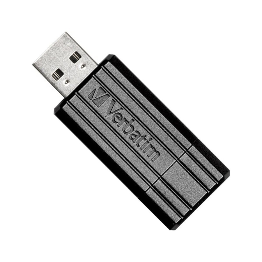 Imagem 0 de Pen Drive Verbatim PinStripe Unidade USB de 16 GB - Preto