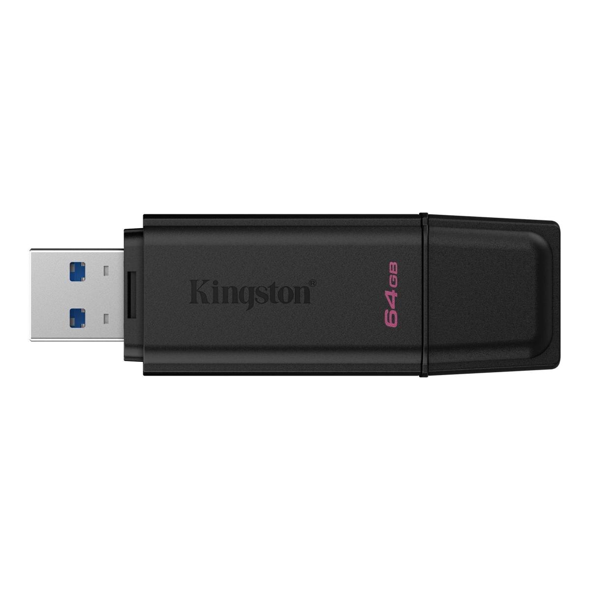 Pen Drive Kingston DataTraveler Exodia 64GB USB 3.2 Gen 1 Type-A Preto-2